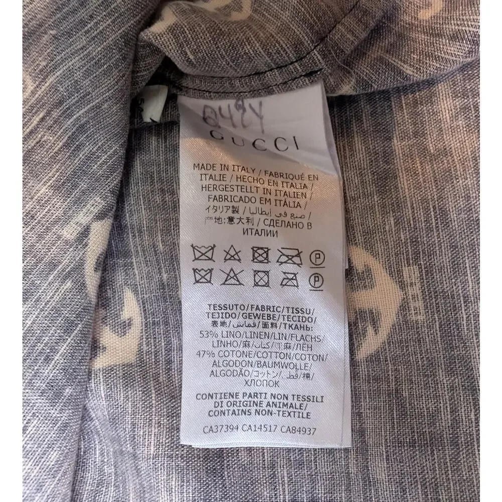Gucci anchor print